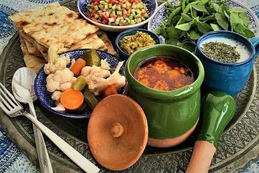 Abgoosht iranian traditional food
