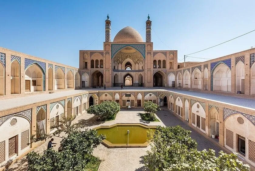 Agha Bozorg Mosque in Kashan