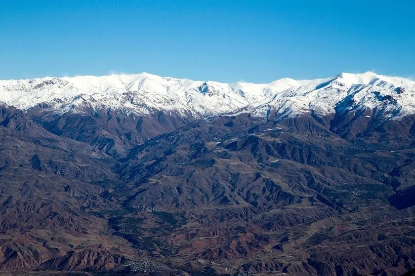 Alborz Mountain range