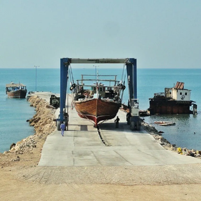 Boat making Iran