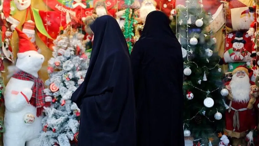 Christmas in other cities of Iran