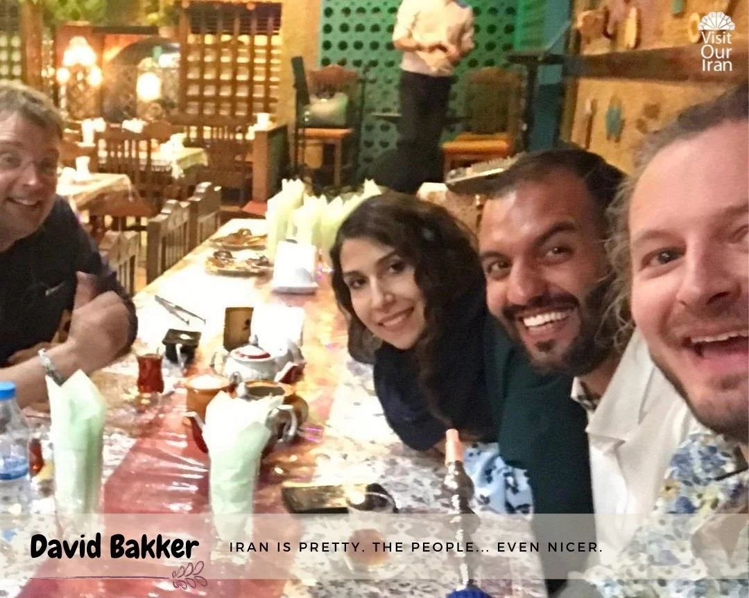 David Bakker in Iran 2