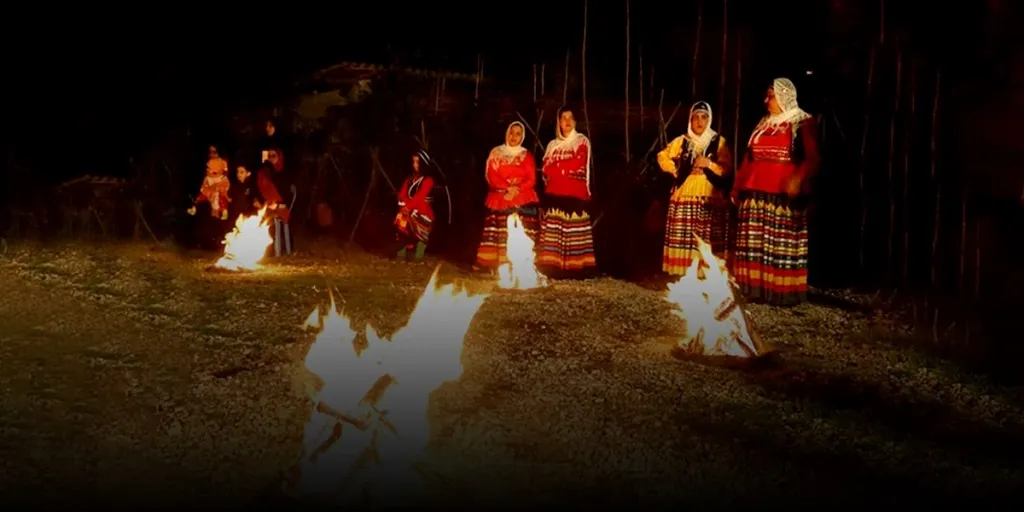 Different celebrating customs of Chaharshanbe Suri in the cities and states min min