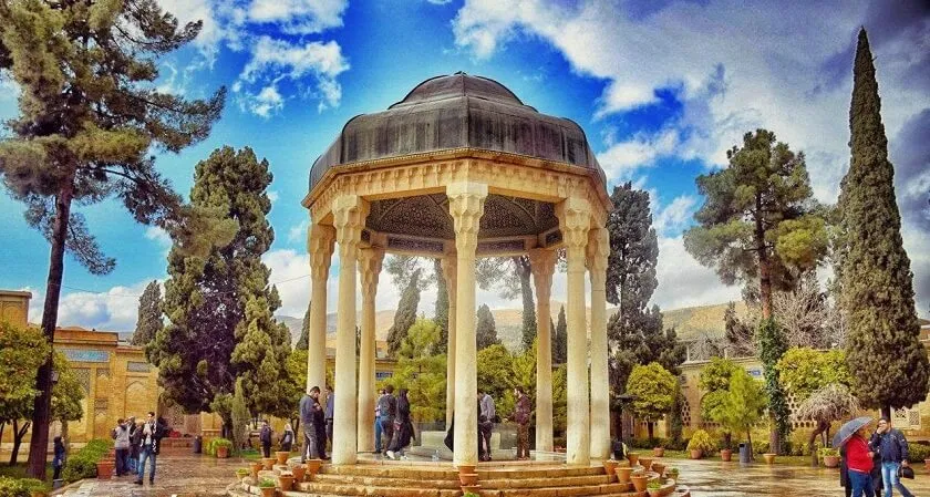 Hafez Tomb in Shiraz