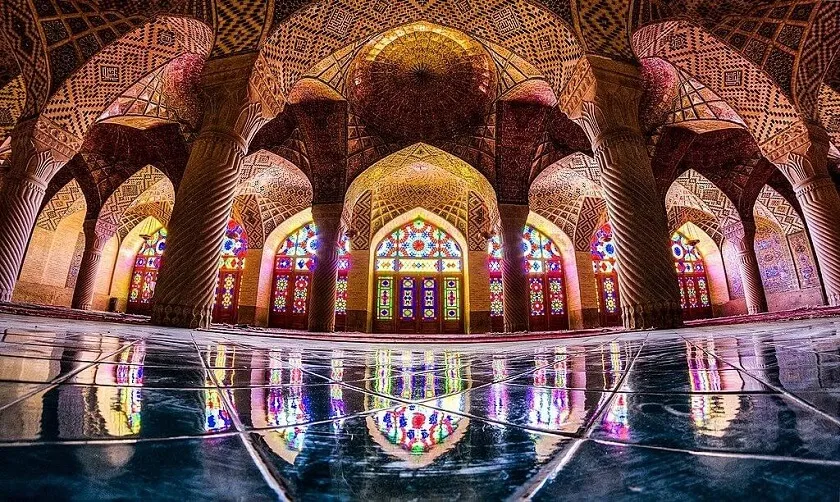 Nasir ol Molk Mosque in Shiraz