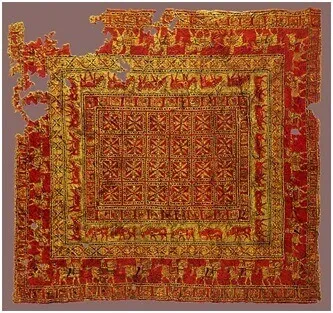 Persian Pazyryk carpet