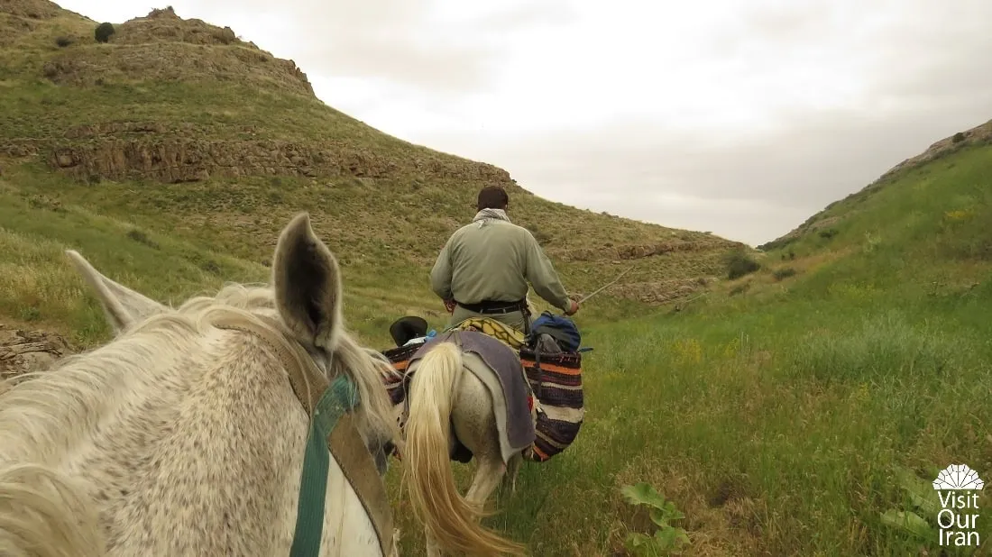 Riding on the Horses