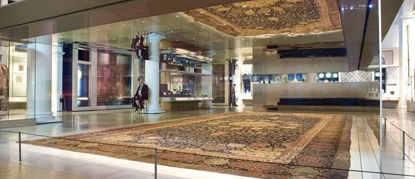 The hunting carpet in Vienna