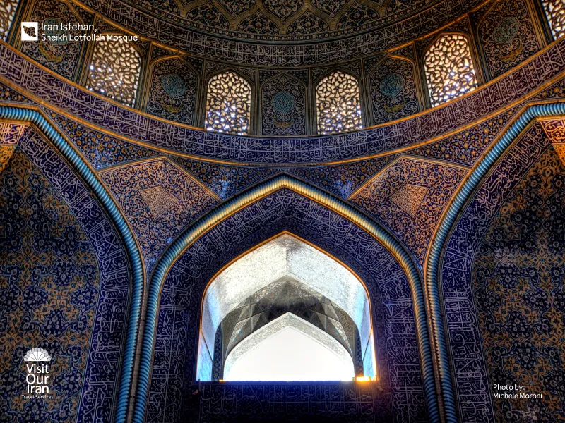 iran isfehan sheikh lotfollah mosque michele moroni